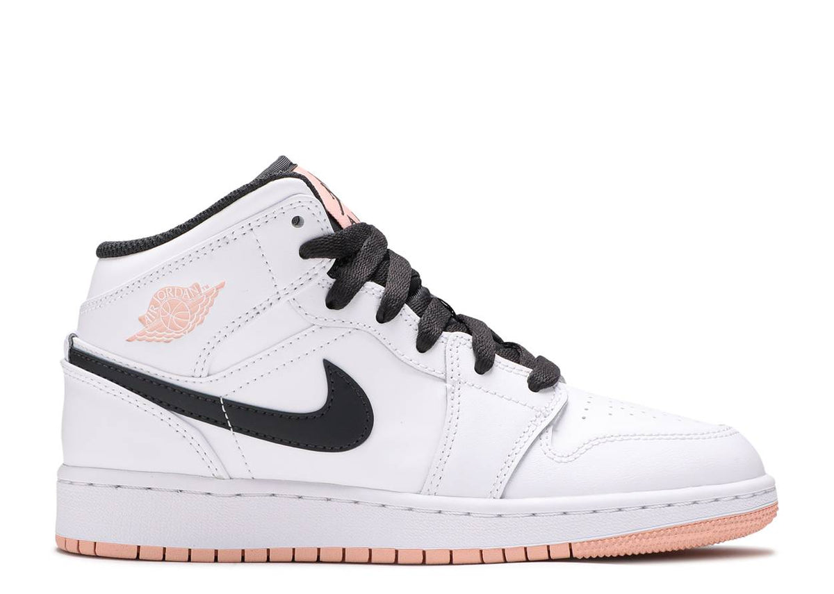 Air Jordan 1 Mid GS &#39;White Arctic Orange&#39;