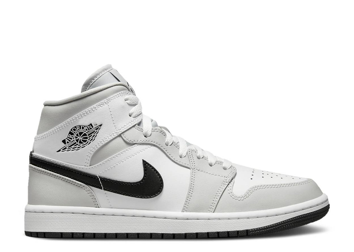 Wmns Air Jordan 1 Mid &#39;Light Smoke Grey&#39;