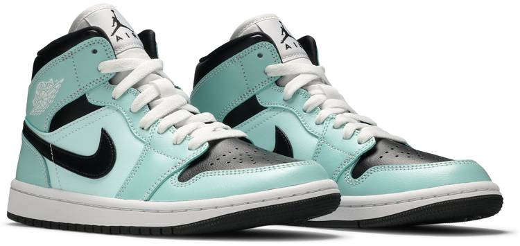 Nike Air Jordan 1 Mid &#39;Aqua Blue Tint&#39;