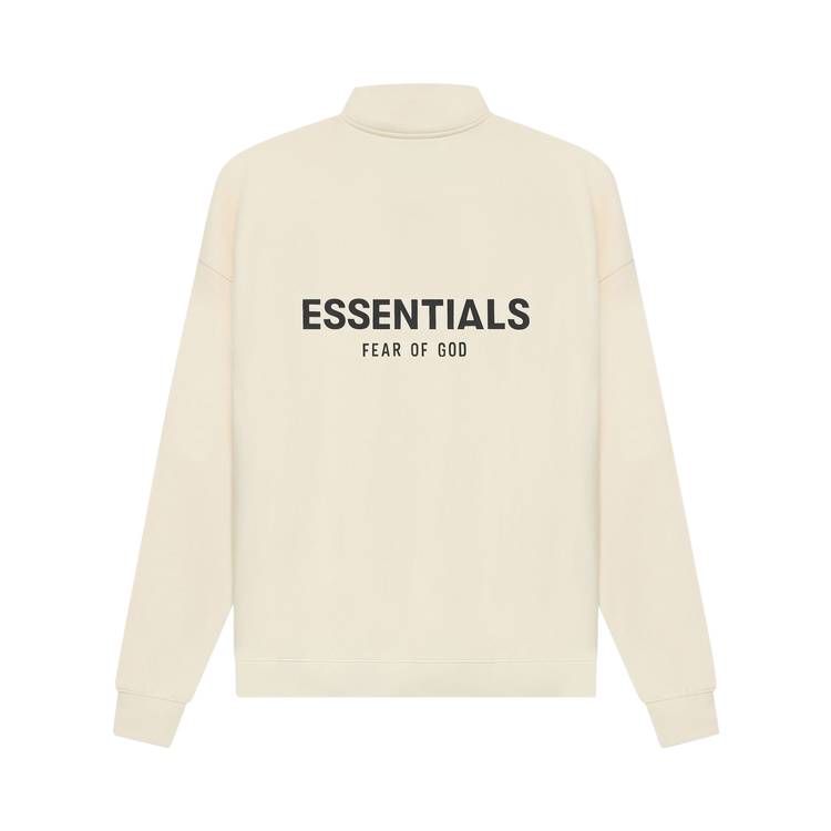 Fear of God Essentials Mockneck Half Zip &#39;Buttercream&#39; SS21