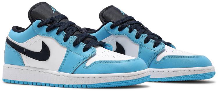 Members Only - Air Jordan 1 Low GS &#39;UNC&#39;