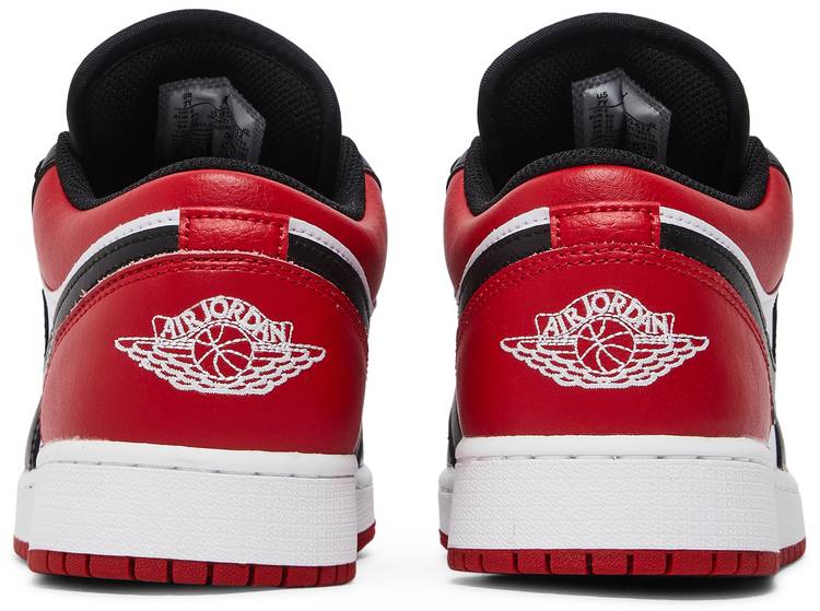 Air Jordan 1 Low GS &#39;Bred Toe&#39;