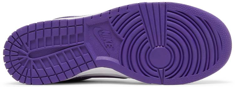 Dunk Low Court Purple Men&#39;s Sneakers - Underneath