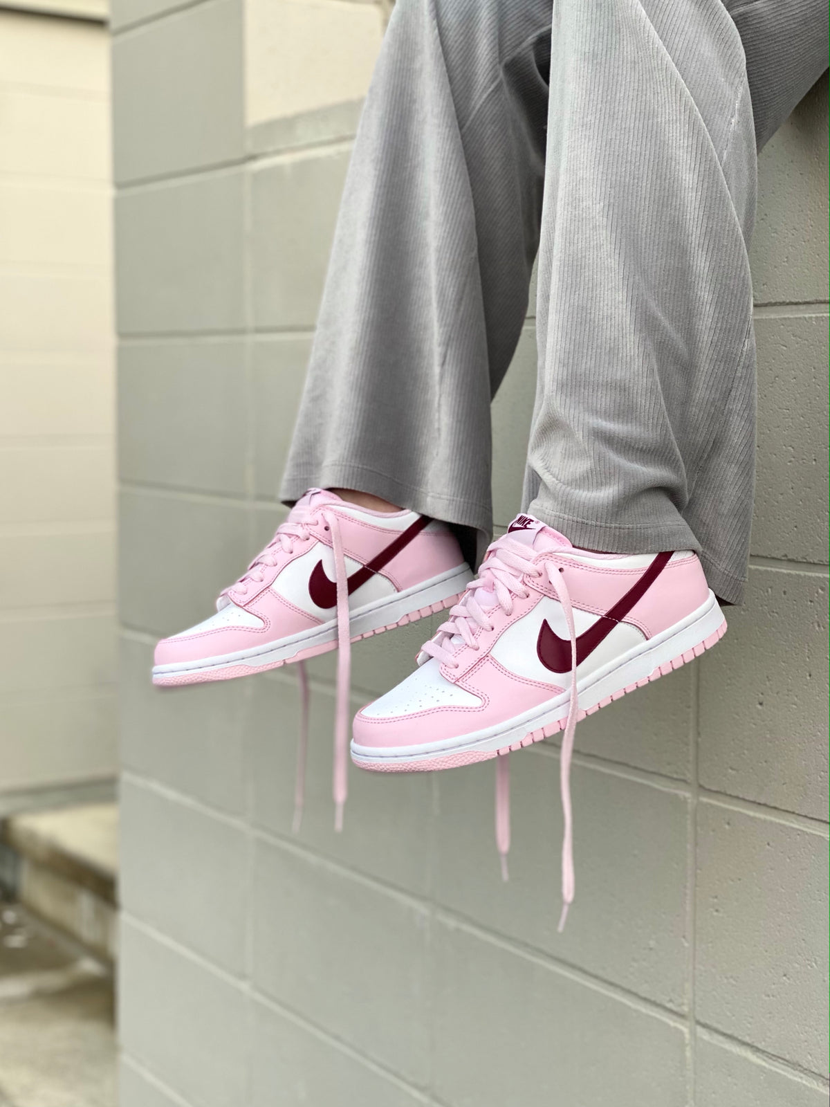 Dunk Low GS &#39;Pink Foam&#39;