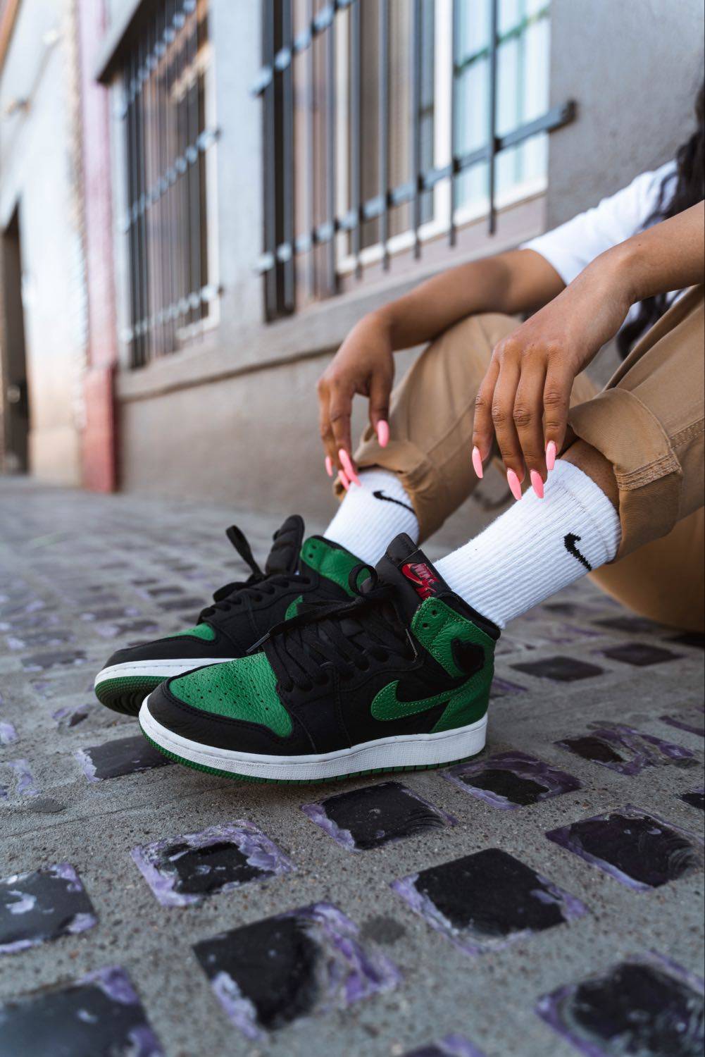 Air Jordan 1 High Pine Green 2.0 GS